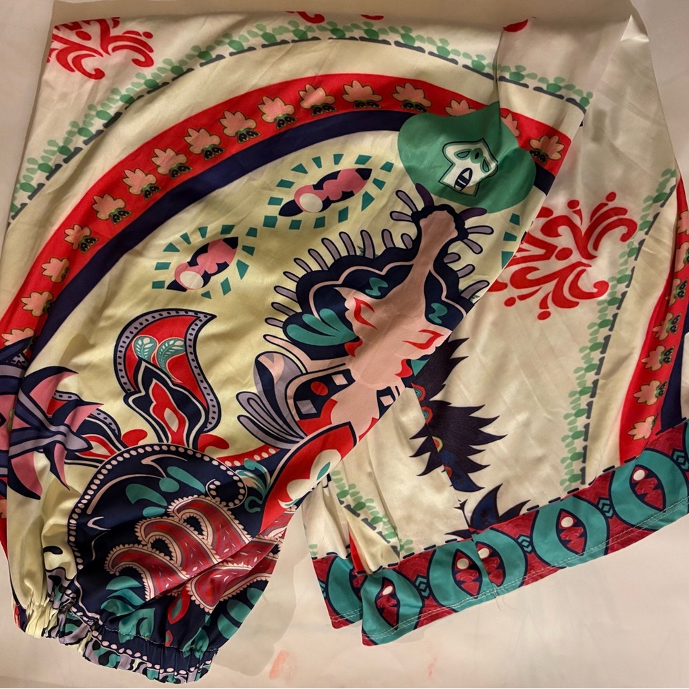 Printed maxi skirt Large